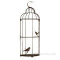 Tieyi Birdcage Wall Hanging Wall Decorativo Birdcage Soggiorno Decorativo Flower Rack Decorato Birdcage Pigeon